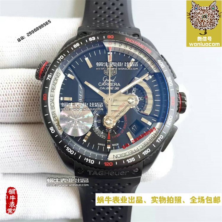 【HBBV6超 Perfect  Replica Watches 】 TAG Heuer 超級卡萊拉CAV5185.FT6020男士机械 wrist watches 