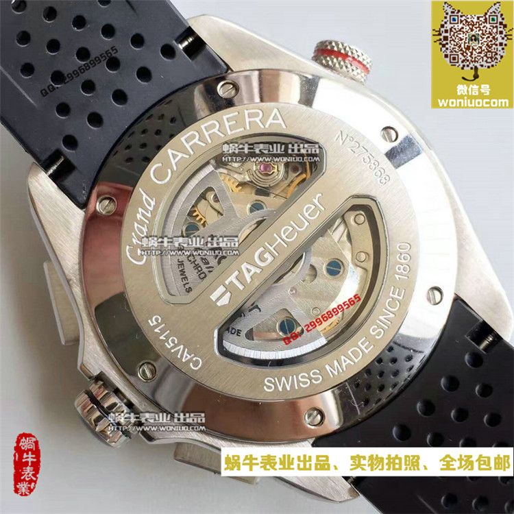 【HBBV6 High quality 精 Replica Watches 】 TAG Heuer 超级卡莱拉系列CAV5115.BA0902 wrist watches  / TG002