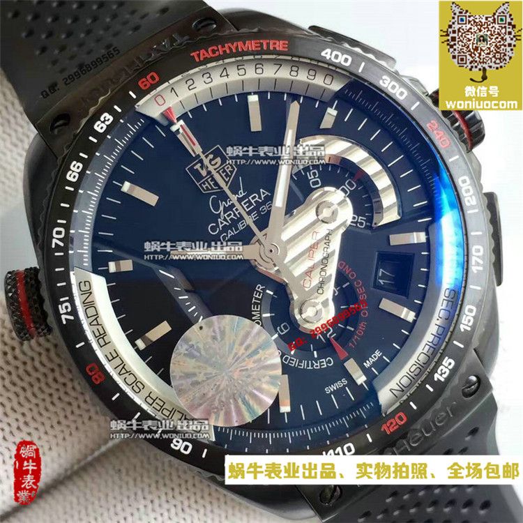 【HBBV6超 Perfect  Replica Watches 】 TAG Heuer 超級卡萊拉CAV5185.FT6020男士机械 wrist watches  / TG003