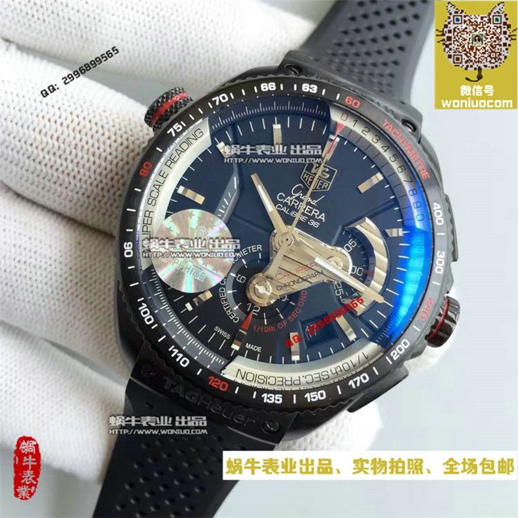 【HBBV6超 Perfect  Replica Watches 】 TAG Heuer 超級卡萊拉CAV5185.FT6020男士机械 wrist watches  / TG003