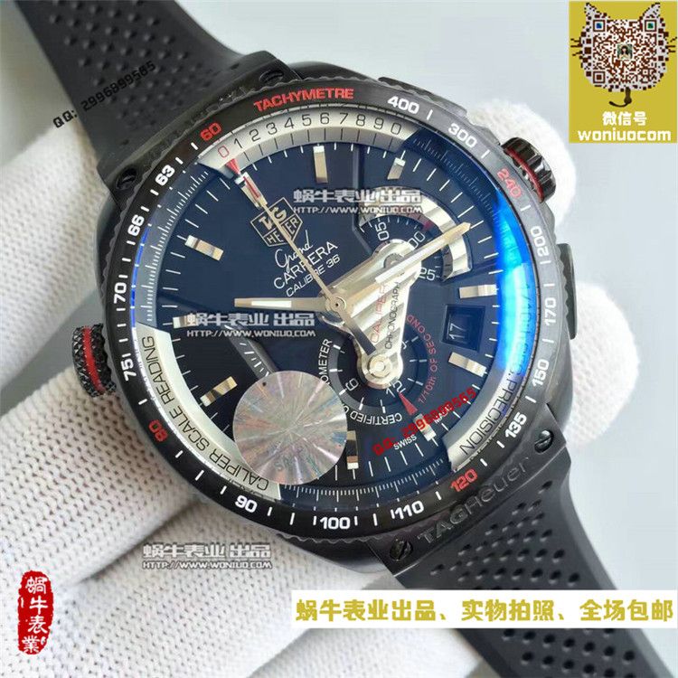 【HBBV6超 Perfect  Replica Watches 】 TAG Heuer 超級卡萊拉CAV5185.FT6020男士机械 wrist watches  / TG003
