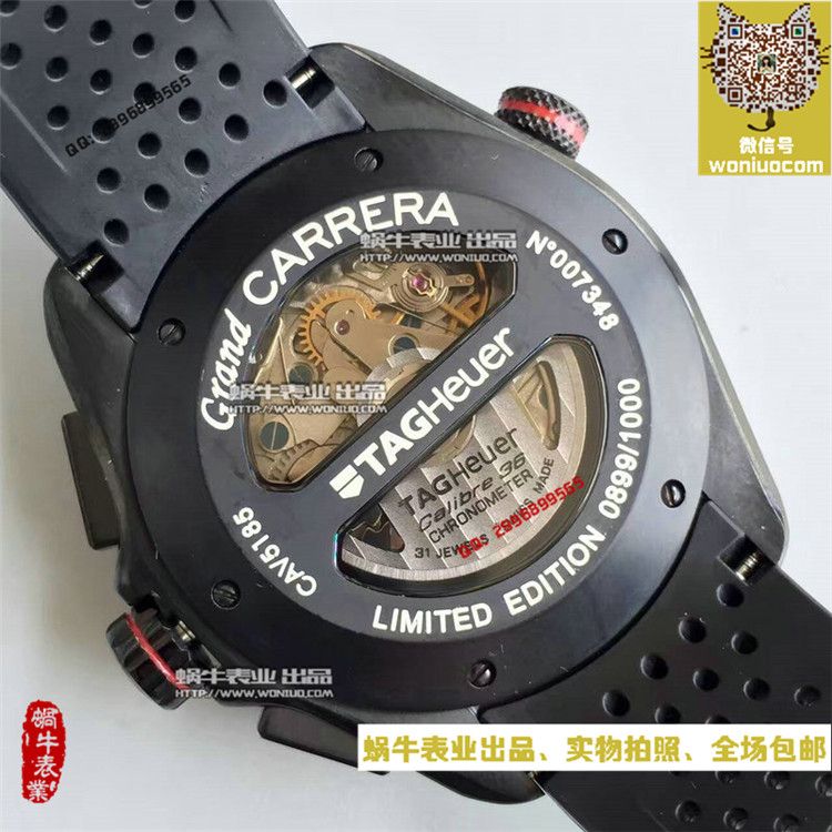 【HBBV6超 Perfect  Replica Watches 】 TAG Heuer 超級卡萊拉CAV5185.FT6020男士机械 wrist watches  / TG003