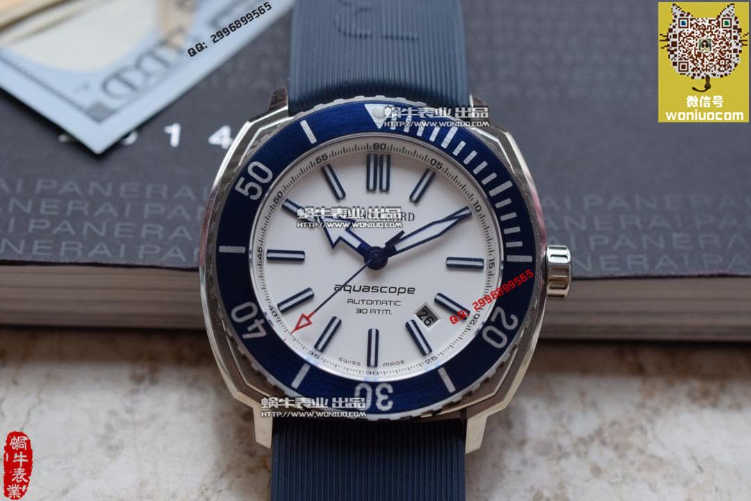 【实拍图鉴赏】 High quality  Copy  Watches 之尚维沙 Aquascope系列 60400-11D401-FK4A wrist watches  / JC01
