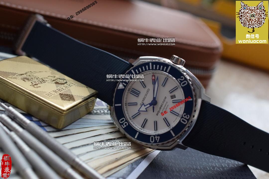 【实拍图鉴赏】 High quality  Copy  Watches 之尚维沙 Aquascope系列 60400-11D401-FK4A wrist watches  / JC01
