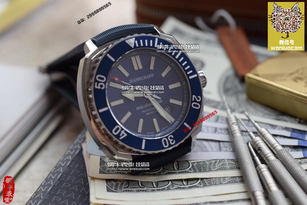 【实拍图鉴赏】 High quality  Replica Watches 之尚维沙 Aquascope系列 60400-11D401-FK4A / JC02