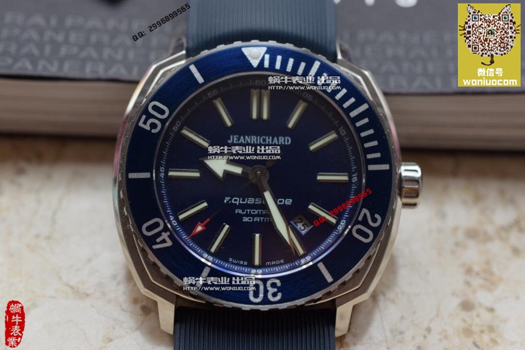 【实拍图鉴赏】 High quality  Replica Watches 之尚维沙 Aquascope系列 60400-11D401-FK4A / JC02
