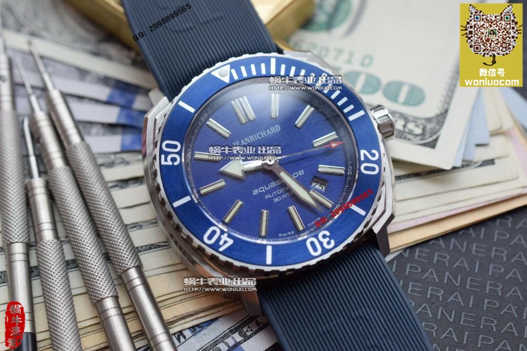 【实拍图鉴赏】 High quality  Replica Watches 之尚维沙 Aquascope系列 60400-11D401-FK4A / JC02