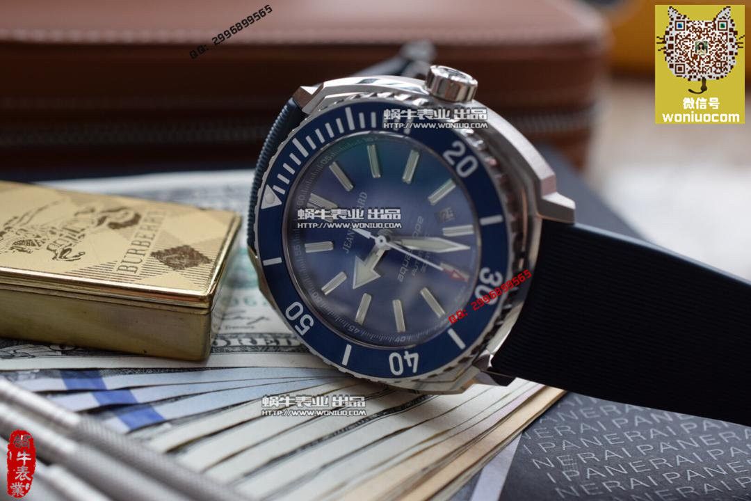 【实拍图鉴赏】 High quality  Replica Watches 之尚维沙 Aquascope系列 60400-11D401-FK4A / JC02