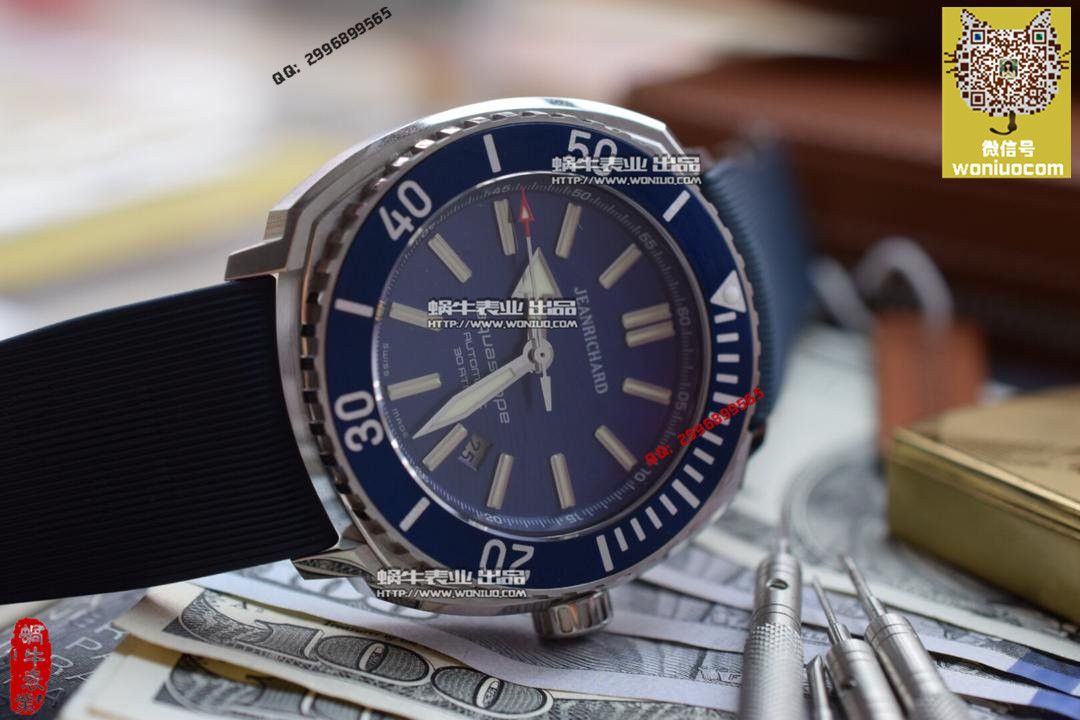 【实拍图鉴赏】 High quality  Replica Watches 之尚维沙 Aquascope系列 60400-11D401-FK4A / JC02