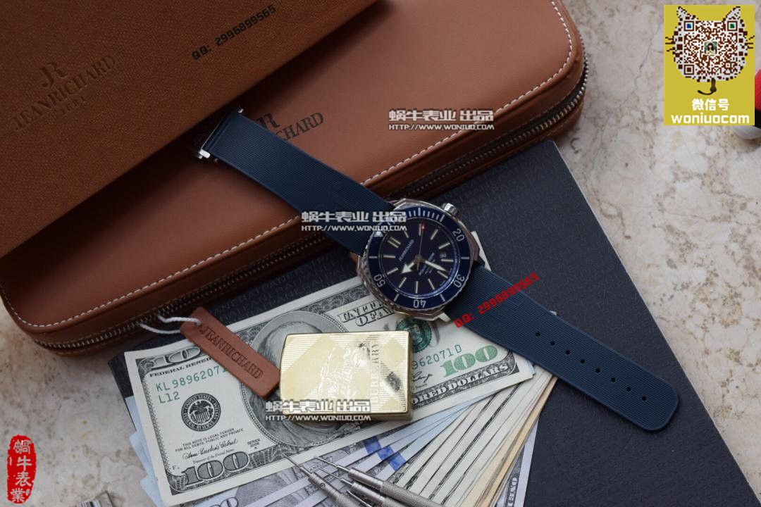 【实拍图鉴赏】 High quality  Replica Watches 之尚维沙 Aquascope系列 60400-11D401-FK4A / JC02