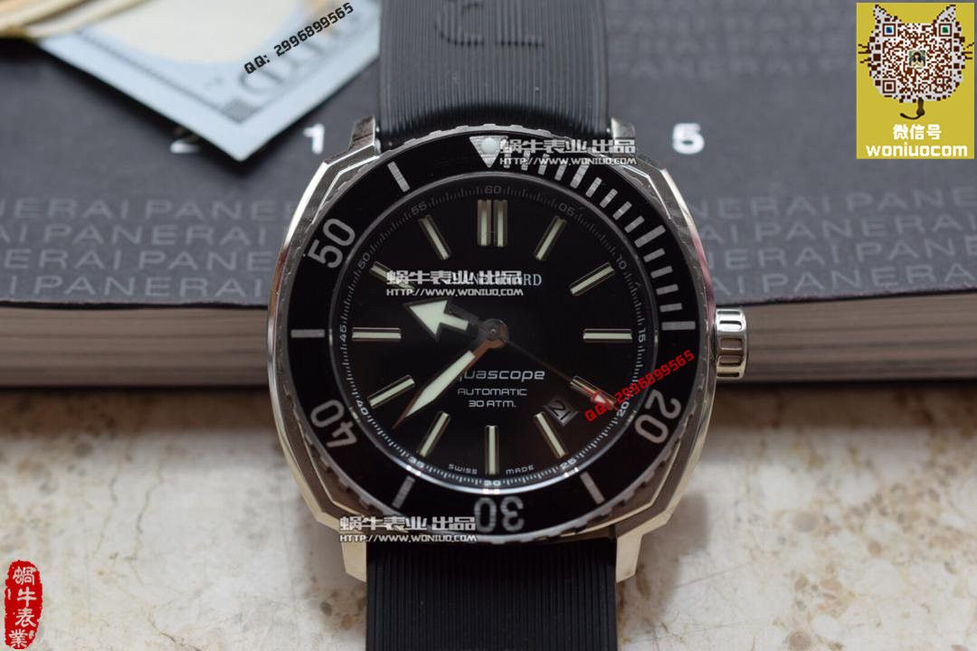 【实拍图鉴赏】1:1 top  Replica Watches 之尚维沙 Aquascope系列 60400-11D705-FK4A / JC03