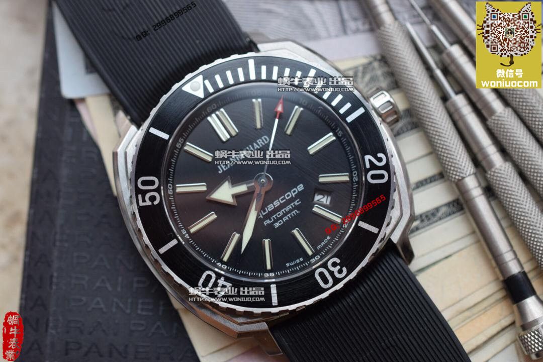 【实拍图鉴赏】1:1 top  Replica Watches 之尚维沙 Aquascope系列 60400-11D705-FK4A / JC03