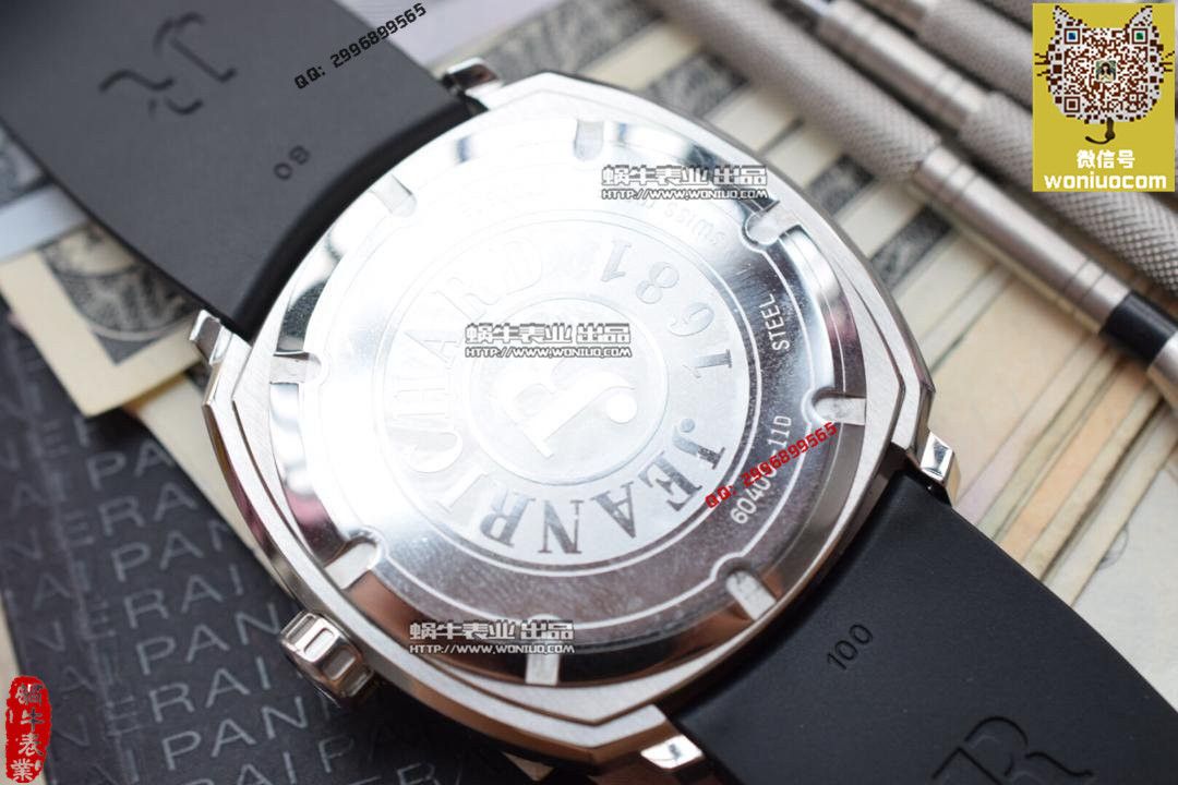 【实拍图鉴赏】1:1 top  Replica Watches 之尚维沙 Aquascope系列 60400-11D705-FK4A / JC03