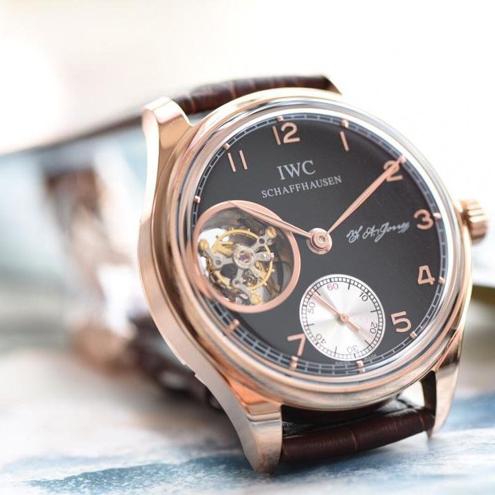 【实拍图鉴赏】TF Factory 1:1 Knockoff  Watches 之 IWC 葡萄牙系列IW546301   top  Tourbillon 男表！