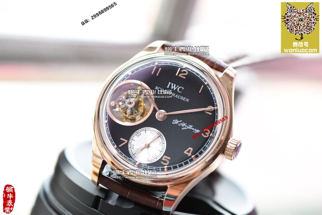 【实拍图鉴赏】TF Factory 1:1 Knockoff  Watches 之 IWC 葡萄牙系列IW546301   top  Tourbillon 男表！ / WG259