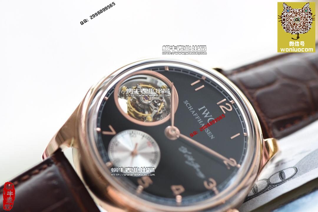 【实拍图鉴赏】TF Factory 1:1 Knockoff  Watches 之 IWC 葡萄牙系列IW546301   top  Tourbillon 男表！ / WG259