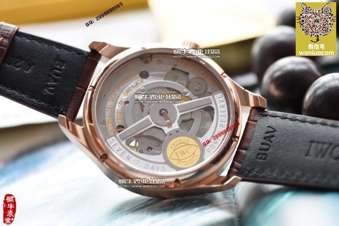【实拍图鉴赏】TF Factory 1:1 Knockoff  Watches 之 IWC 葡萄牙系列IW546301   top  Tourbillon 男表！ / WG259