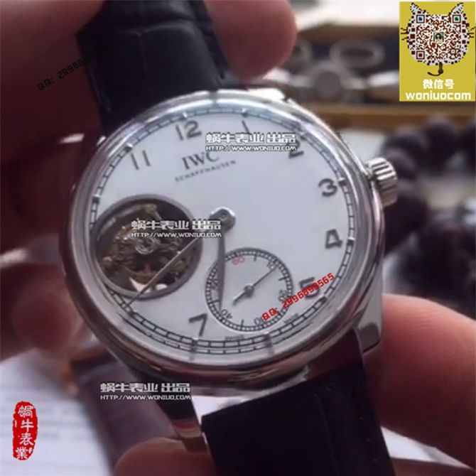 【实拍图鉴赏】TF Factory 1:1 Knockoff  Watches 之 IWC 葡萄牙系列IW546301   top  Tourbillon 男表！ / WG259