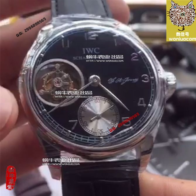 【实拍图鉴赏】TF Factory 1:1 Knockoff  Watches 之 IWC 葡萄牙系列IW546301   top  Tourbillon 男表！ / WG259