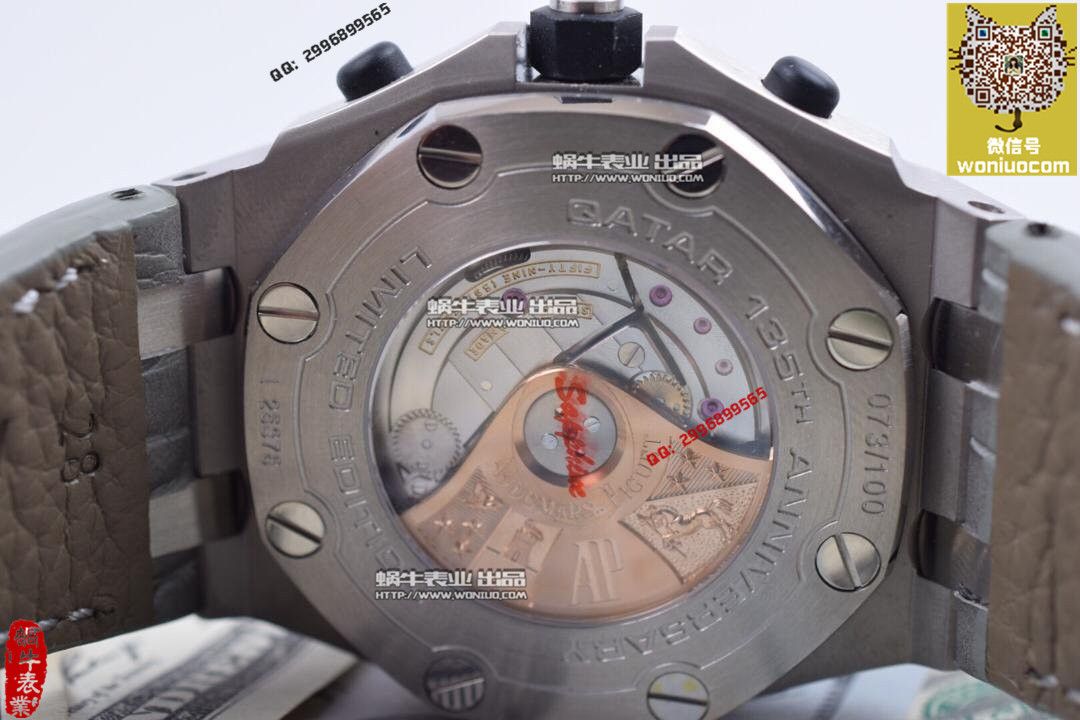 【实拍图鉴赏】JF Factory 1:1 Replica Copy  Watches 之Audemars Piguet AP皇家橡树离岸262191O.OO.D005CR.01男表 / JF AP 262191O