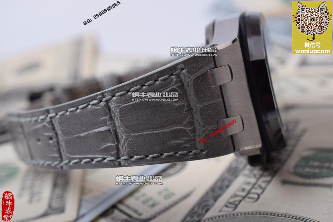【实拍图鉴赏】JF Factory 1:1 Replica Copy  Watches 之Audemars Piguet AP皇家橡树离岸262191O.OO.D005CR.01男表 / JF AP 262191O