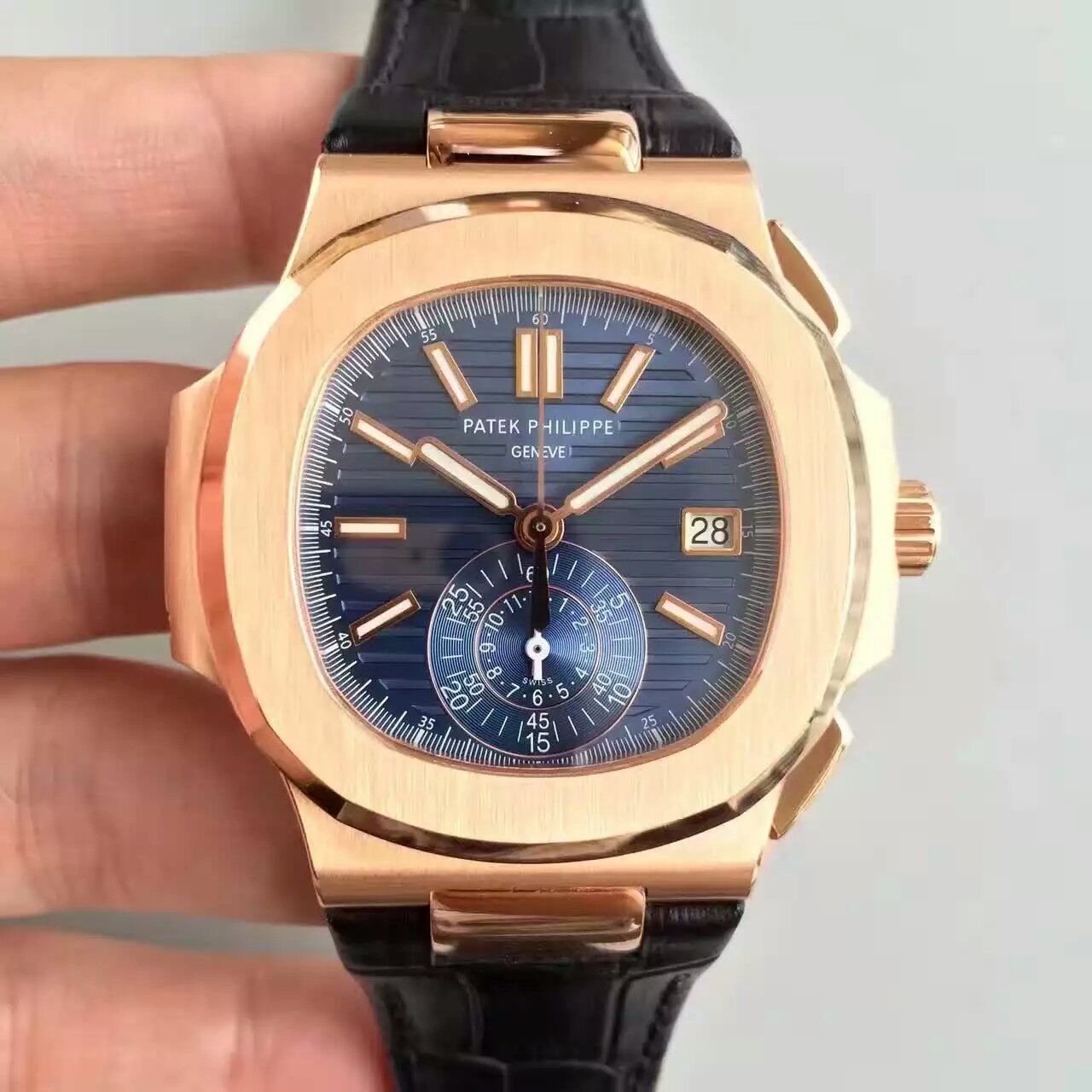 【BP Factory  Perfect  Knockoff  Watches 】 PATEK PHILIPPE 运动系列5980/1AR-001男表