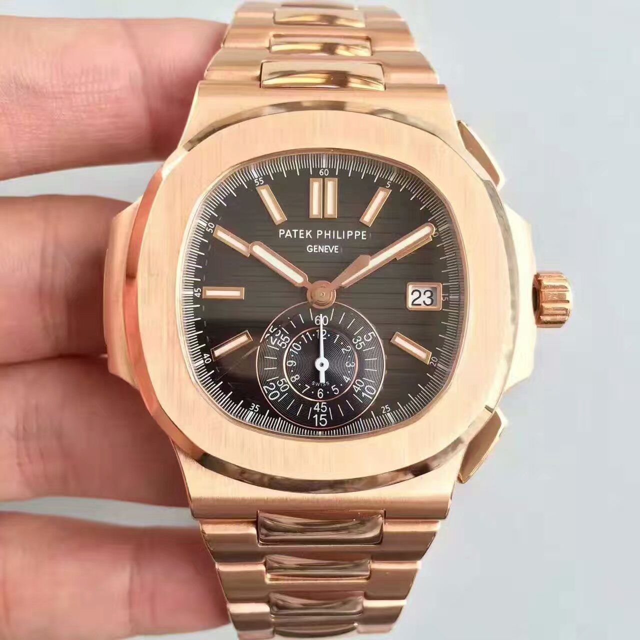 【BP Factory 1:1 Replica Watches 】 PATEK PHILIPPE 运动系列5980/1R-001 wrist watches 