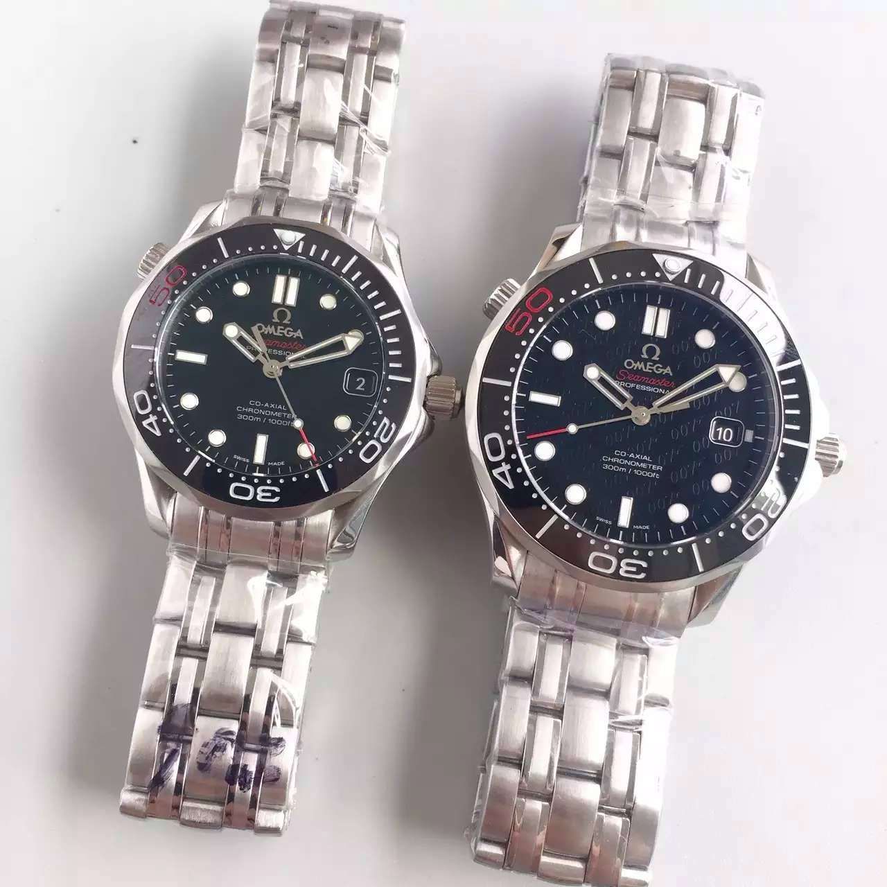 【BP Factory 1:1 High quality  Copy  Watches 】OMEGA Seamaster 系列 007五十周年限量版212.30.41.20.01.005 wrist watches  / M127