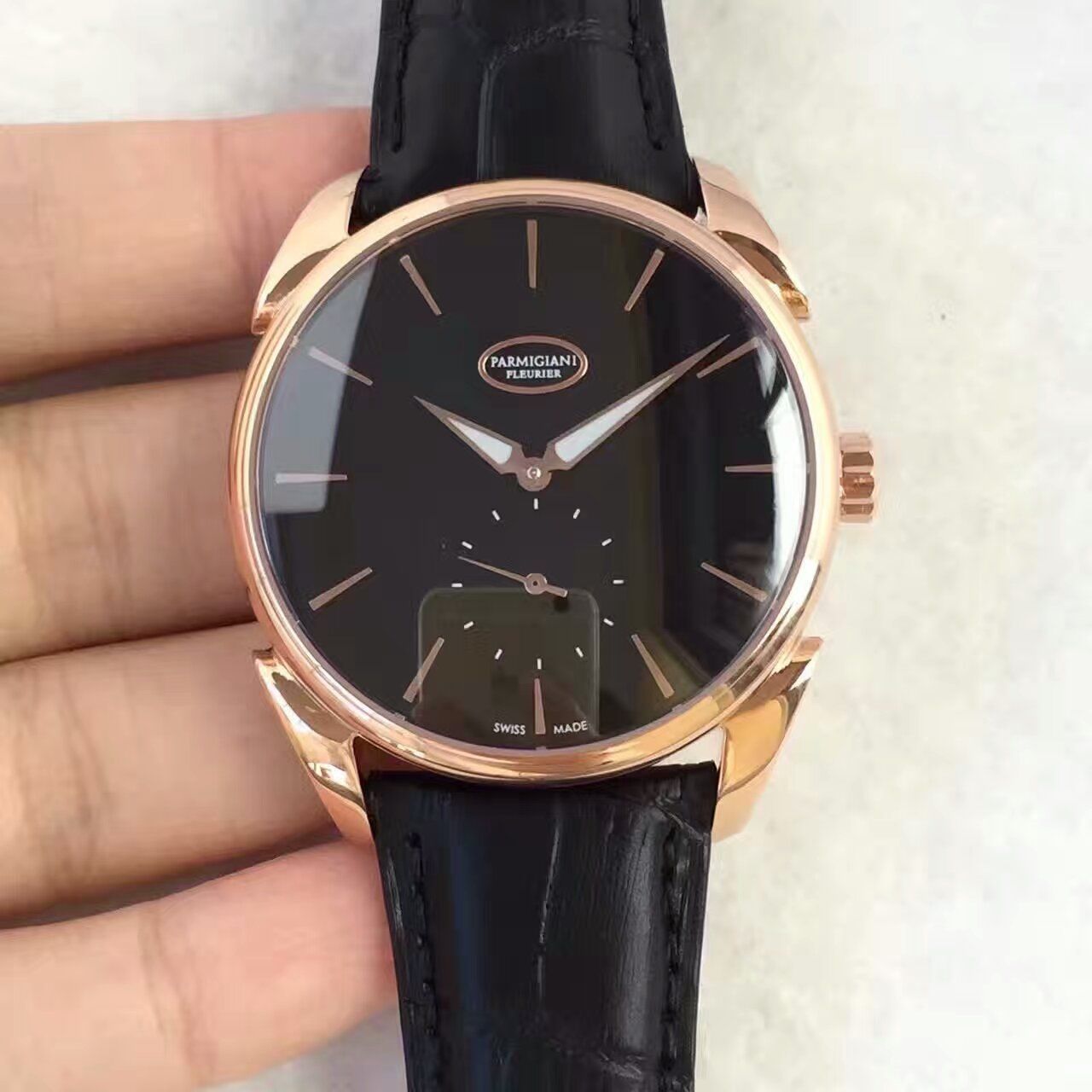 【 Perfect  Copy  Watches 】 Parmigiani Tonda系列PFC267-1000300-HA1441 wrist watches 