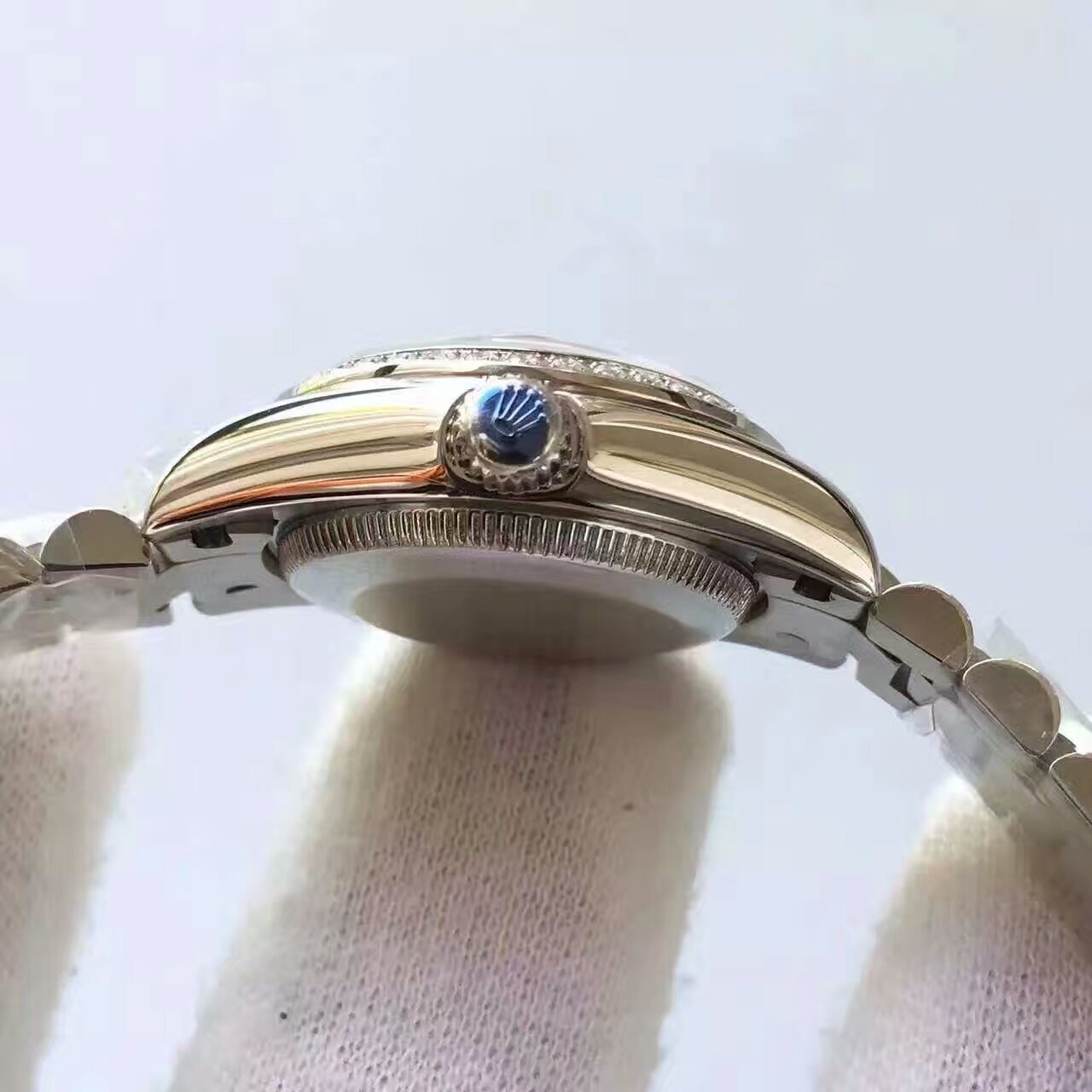【台湾 Factory  Perfect  Replica Watches 】 Rolex 女装  Datejust 系列黑色表盘 wrist watches  / R148