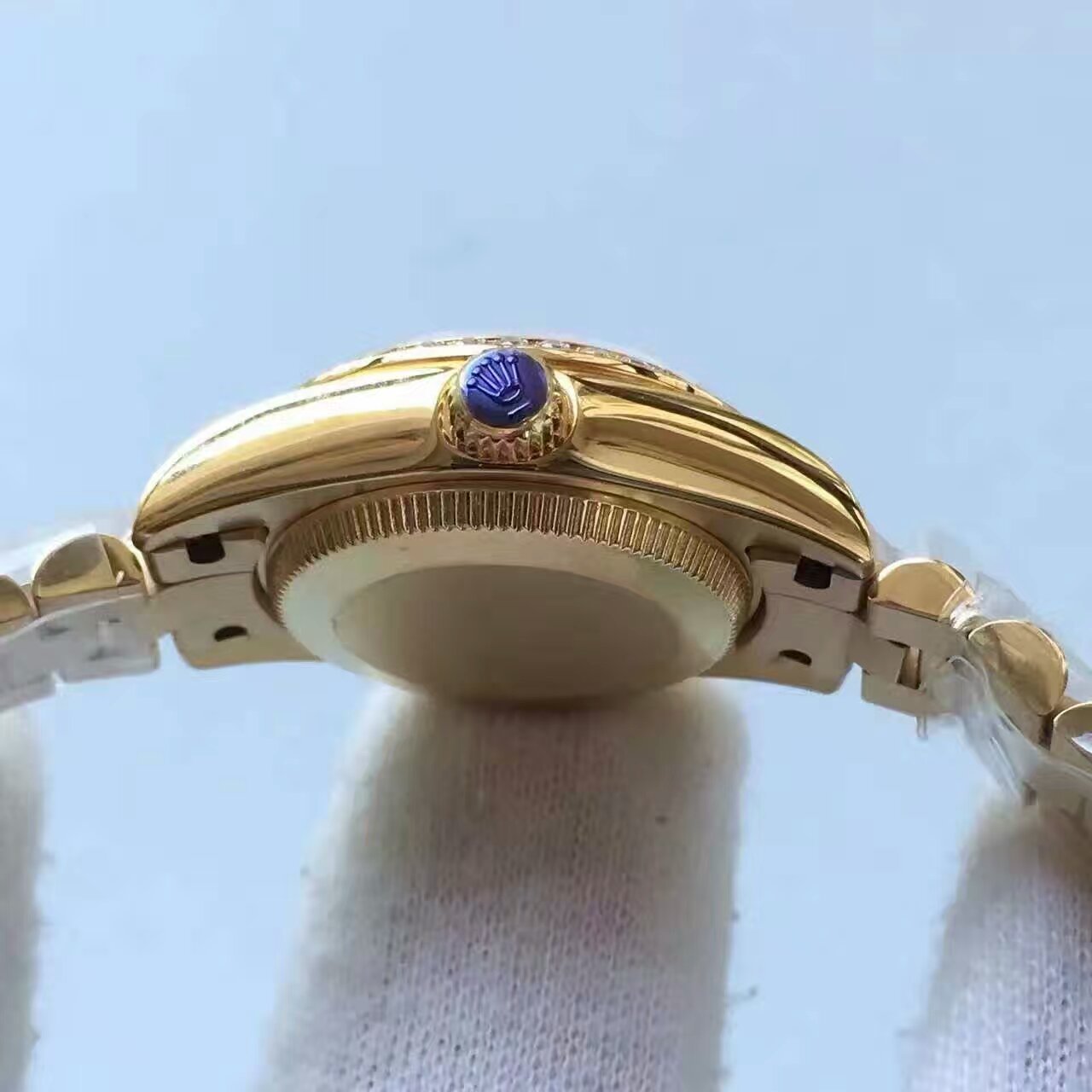 【台湾 Factory  Perfect  Replica Watches 】 Rolex 女装  Datejust 系列黑色表盘女士 wrist watches  / R150