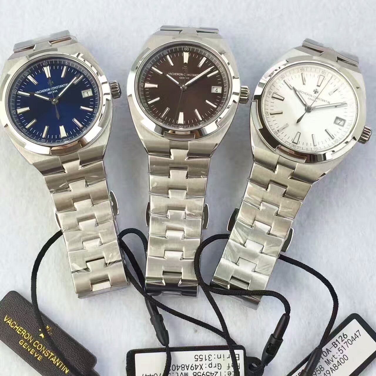 【8F Perfect  Replica Copy  Watches 】Vacheron Constantin   Overseas 系列4500V/000R-B127 wrist watches  / JS177