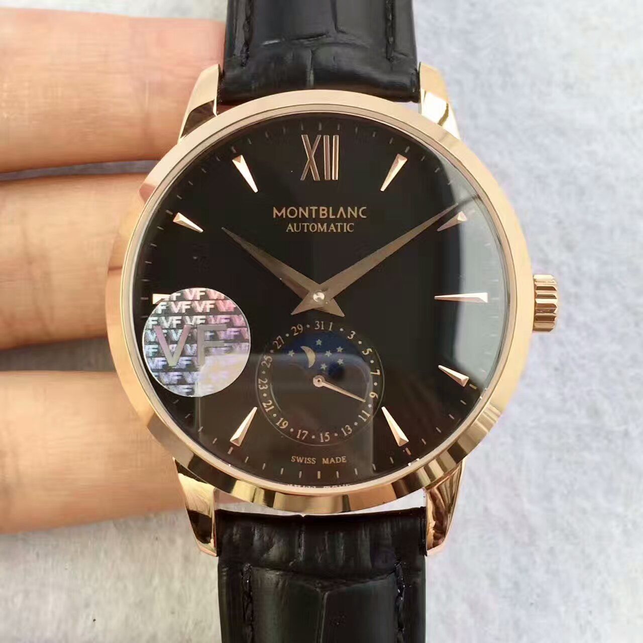 【VF Factory  top  High quality  Knockoff  Watches 】万宝龙HERITAGE SPIRIT大班传承系列U0111184 wrist watches  / MB001