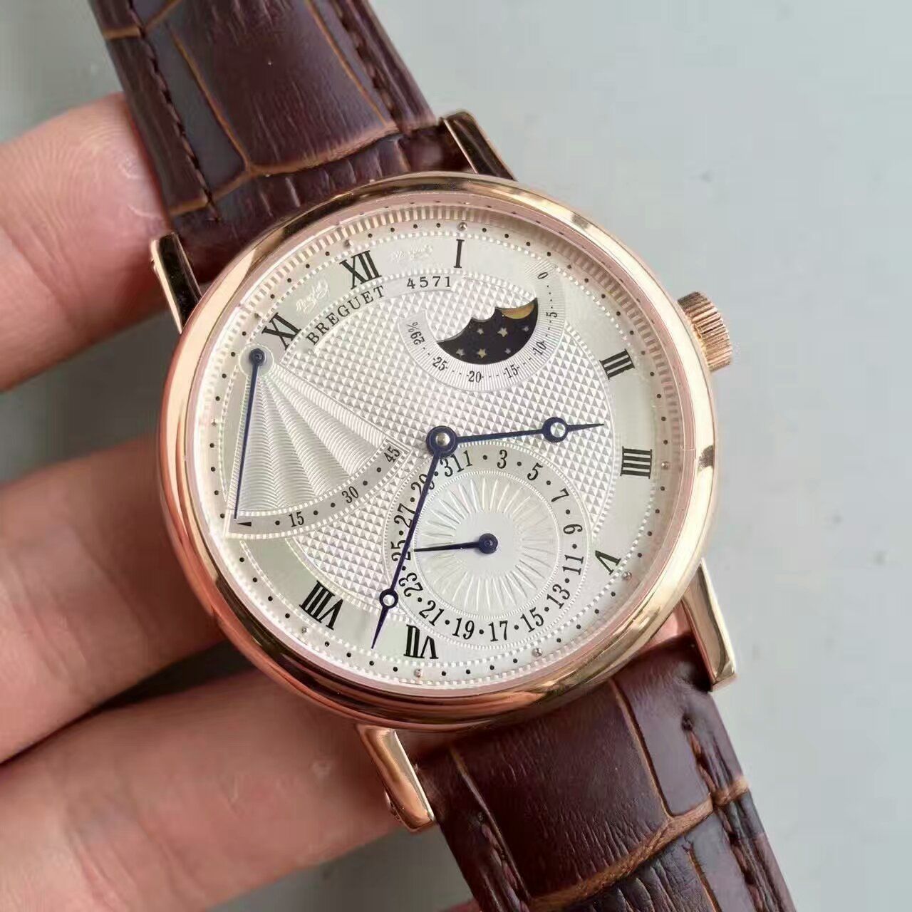 【VF Factory  Perfect  Replica Watches 】 Breguet 经典系列3137BR/11/986玫瑰金 wrist watches  / BZ029