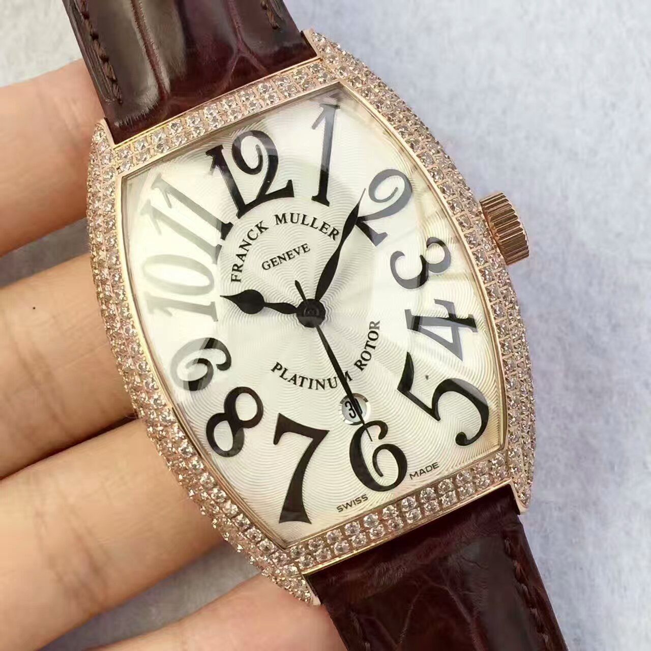 FM Factory  Perfect  Copy  Watches 法兰克.勒穆男表 / 法穆兰FL07