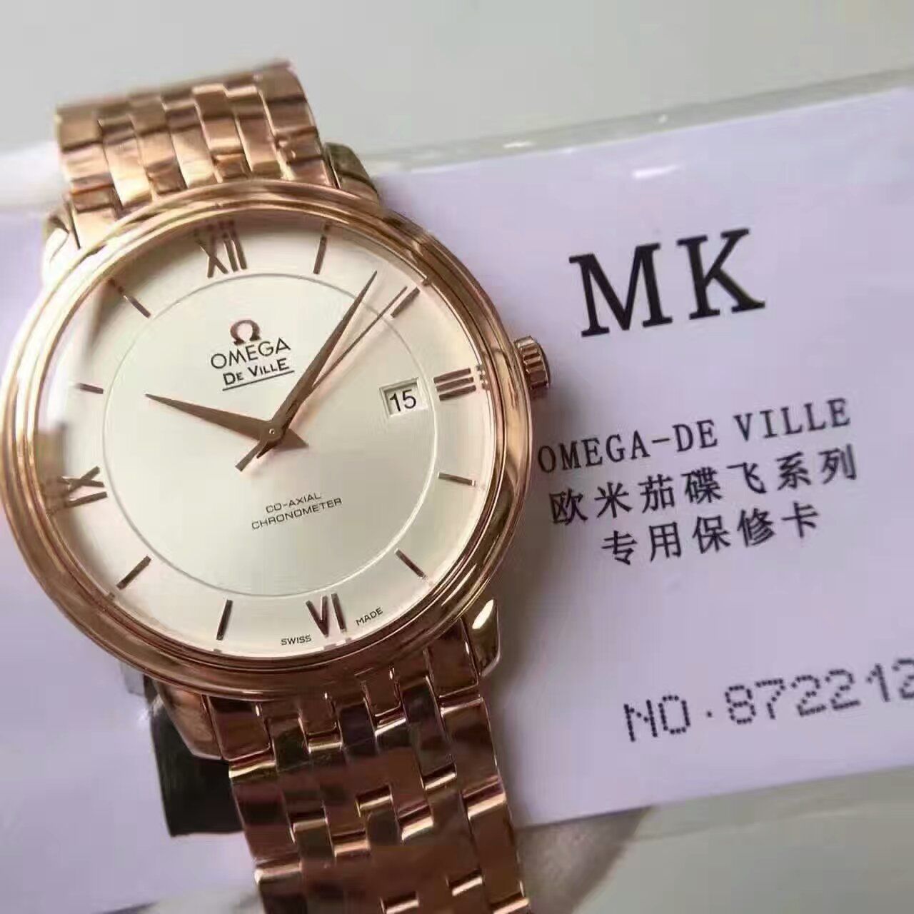 【MK Factory 1:1 Copy  Watches 】OMEGA碟飞系列424.53.40.20.02.002 wrist watches  / M191