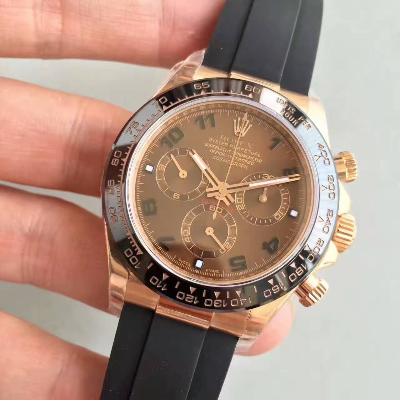 【NOOB Factory  Perfect  High quality  Knockoff  Watches 】 Rolex  Cosmograph Daytona  Ditongna 系列116515LN-L(FC) 象牙色 wrist watches  / R007