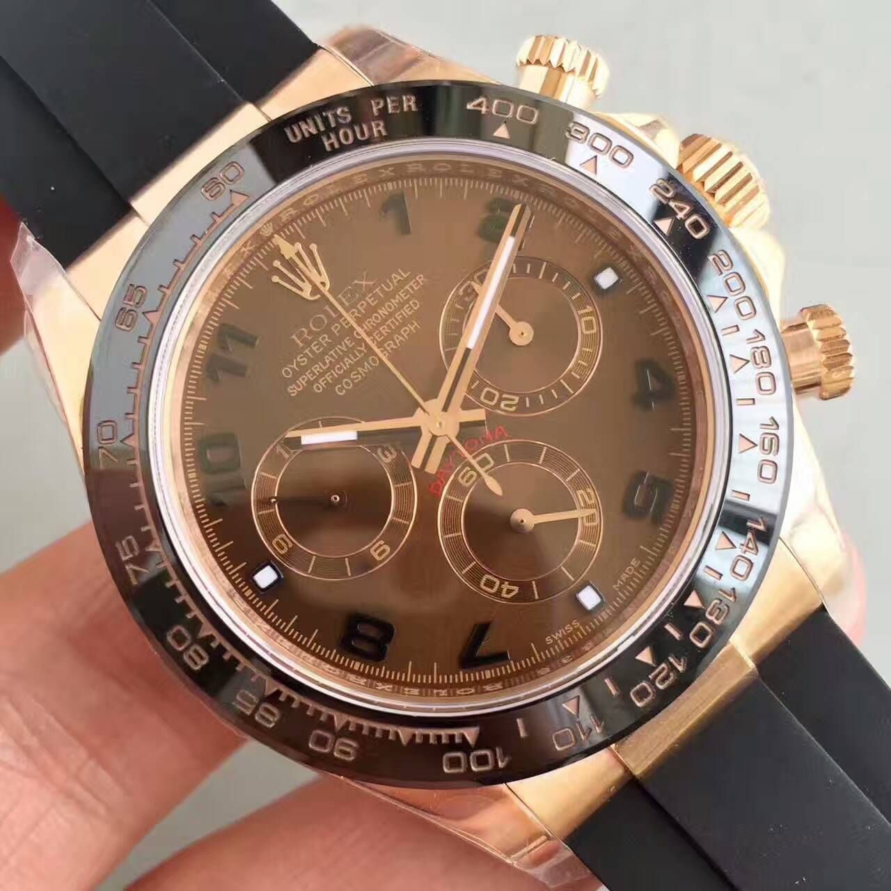 【NOOB Factory  Perfect  High quality  Knockoff  Watches 】 Rolex  Cosmograph Daytona  Ditongna 系列116515LN-L(FC) 象牙色 wrist watches  / R007