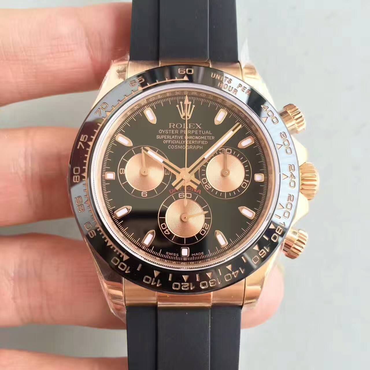 【NOOB Factory  Perfect  High quality  Knockoff  Watches 】 Rolex  Cosmograph Daytona  Ditongna 系列116515LN-L(FC) 象牙色 wrist watches  / R007