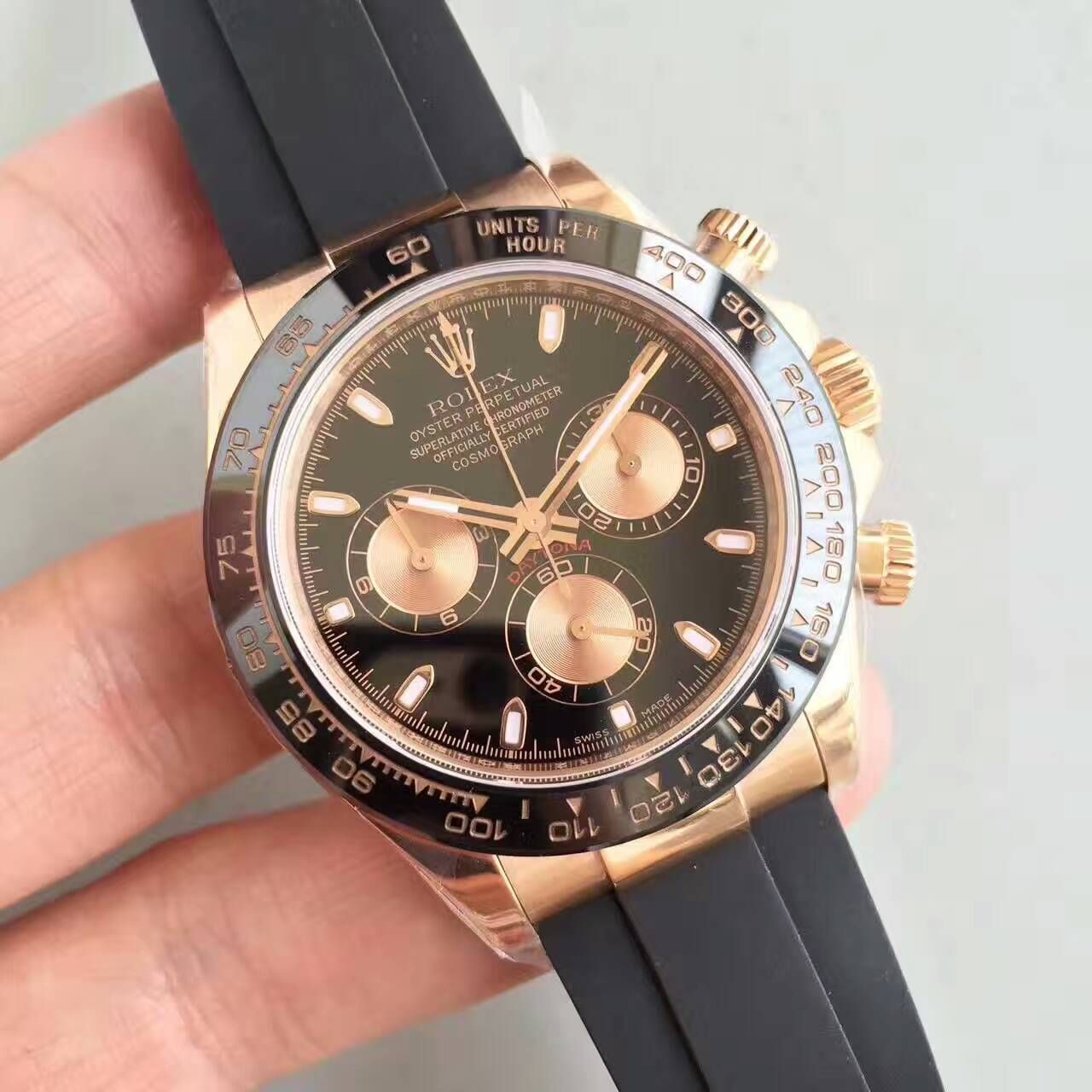 【NOOB Factory  Perfect  High quality  Knockoff  Watches 】 Rolex  Cosmograph Daytona  Ditongna 系列116515LN-L(FC) 象牙色 wrist watches  / R007