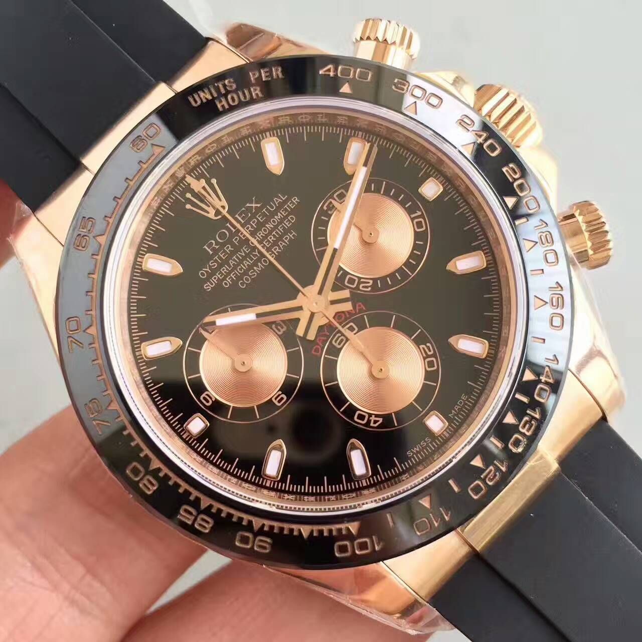 【NOOB Factory  Perfect  High quality  Knockoff  Watches 】 Rolex  Cosmograph Daytona  Ditongna 系列116515LN-L(FC) 象牙色 wrist watches  / R007
