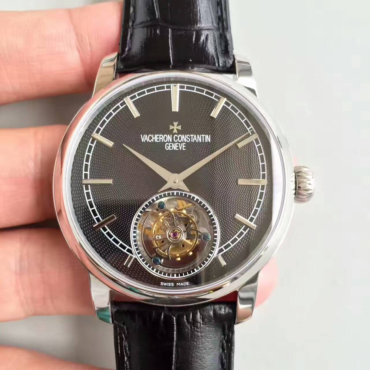 【LH Factory  top 1:1 Knockoff  Watches 】Vacheron Constantin  传袭系列6500T/000P-B100真 Tourbillon  wrist watches 
