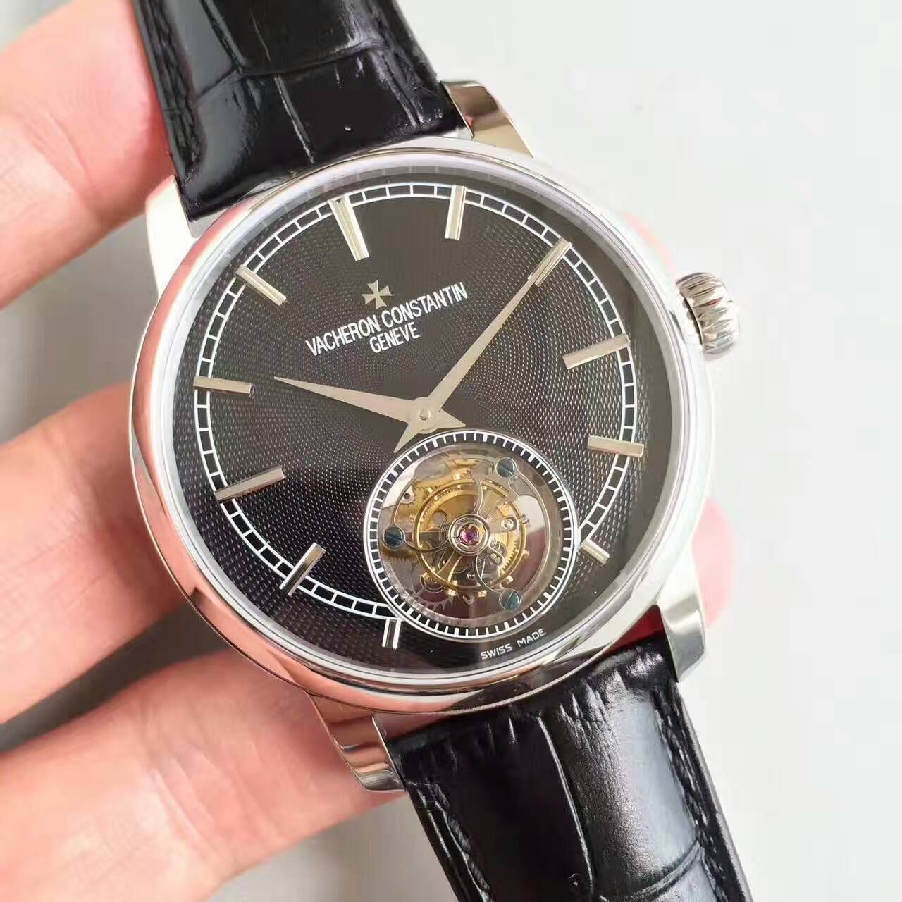 【LH Factory  top 1:1 Knockoff  Watches 】Vacheron Constantin  传袭系列6500T/000P-B100真 Tourbillon  wrist watches  / JS181