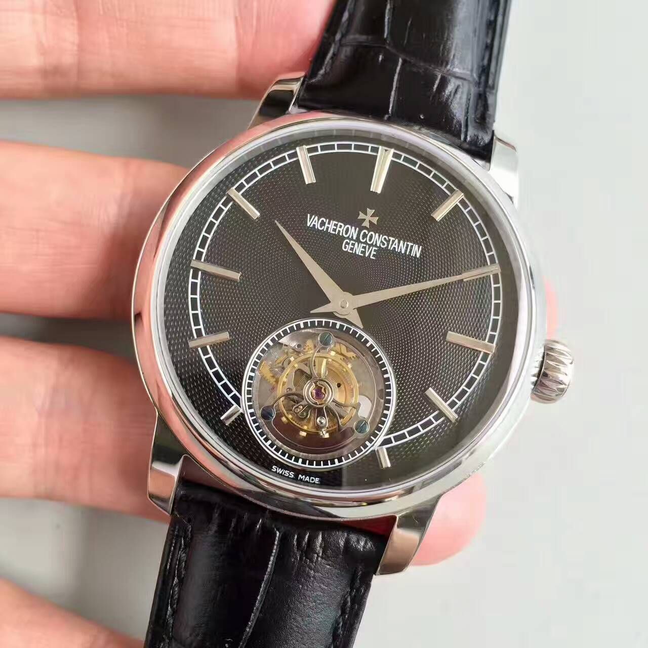 【LH Factory  top 1:1 Knockoff  Watches 】Vacheron Constantin  传袭系列6500T/000P-B100真 Tourbillon  wrist watches  / JS181