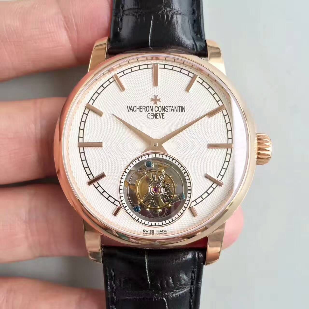 【LH Factory  top 1:1 Knockoff  Watches 】Vacheron Constantin  传袭系列6500T/000P-B100真 Tourbillon  wrist watches  / JS181