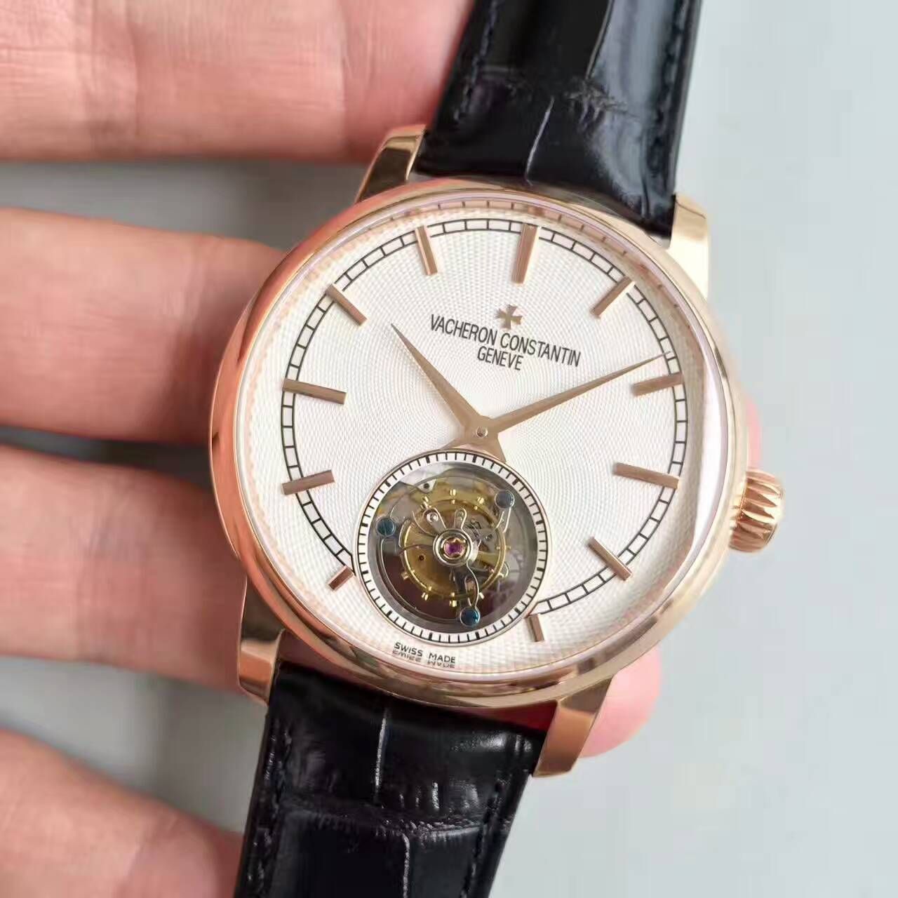 【LH Factory  top 1:1 Knockoff  Watches 】Vacheron Constantin  传袭系列6500T/000P-B100真 Tourbillon  wrist watches  / JS181