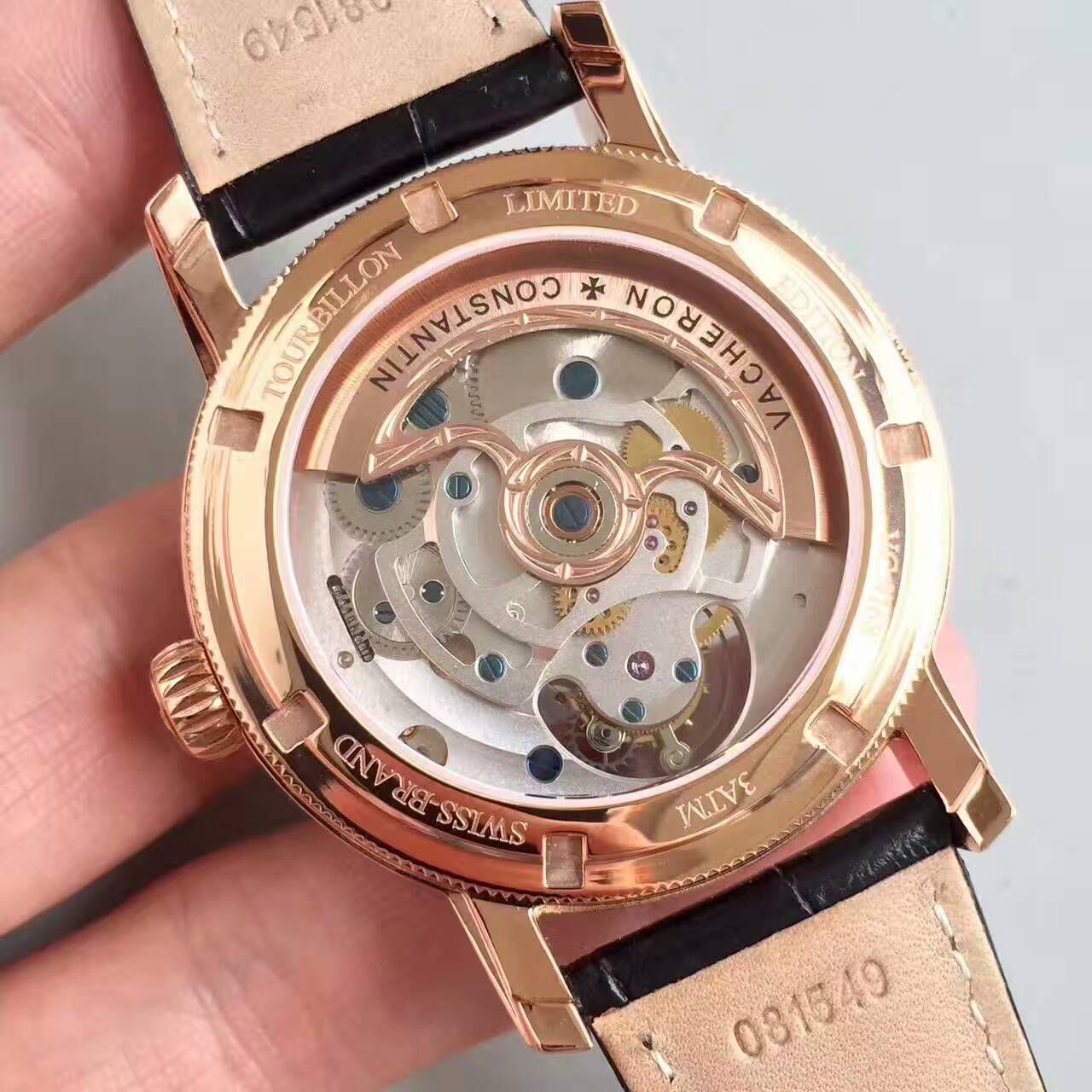 【LH Factory  top 1:1 Knockoff  Watches 】Vacheron Constantin  传袭系列6500T/000P-B100真 Tourbillon  wrist watches  / JS181