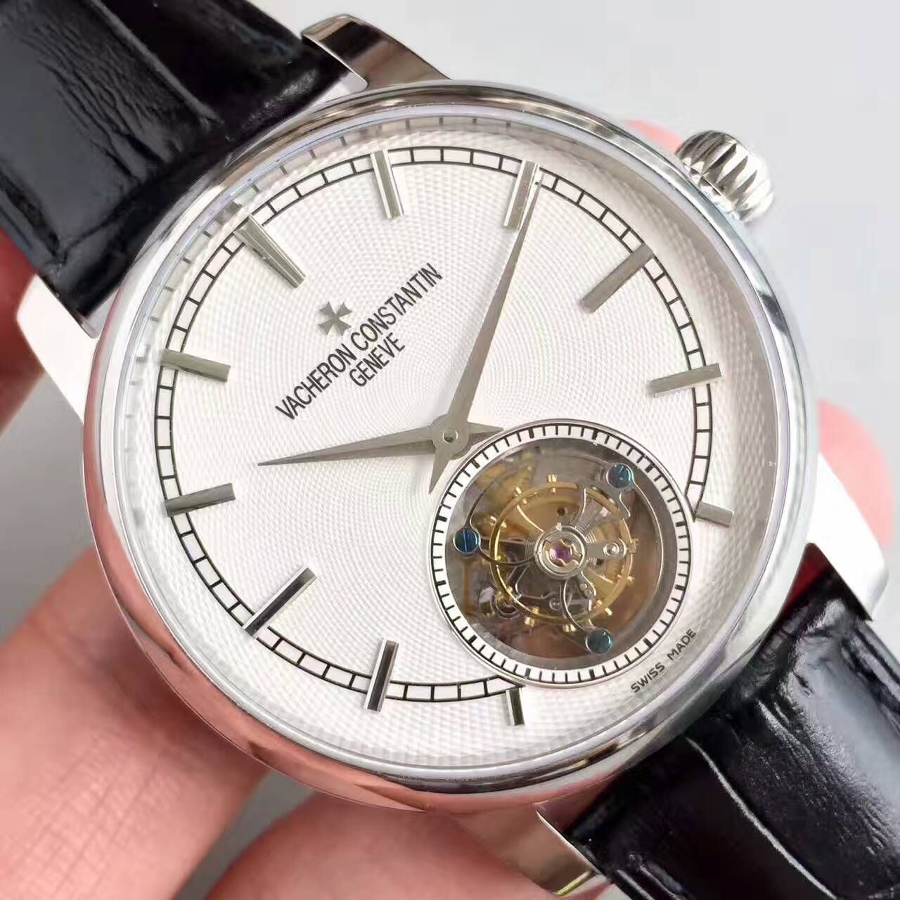 【LH Factory  top 1:1 Knockoff  Watches 】Vacheron Constantin  传袭系列6500T/000P-B100真 Tourbillon  wrist watches  / JS181