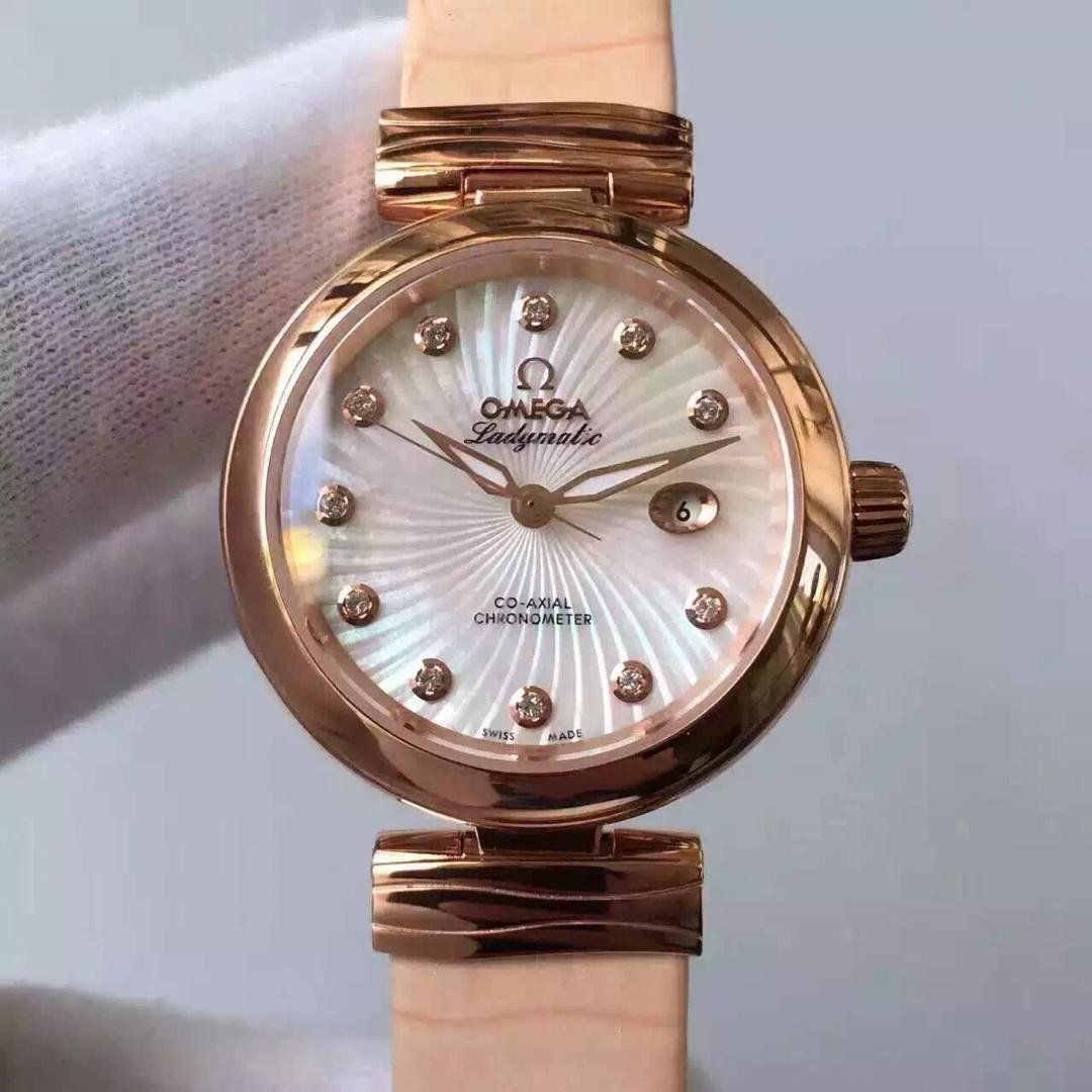 【V6 Factory  Perfect  High quality  Replica Watches 】OMEGA碟飞鸟巢系列425.62.34.20.55.004女士 wrist watches  / M290