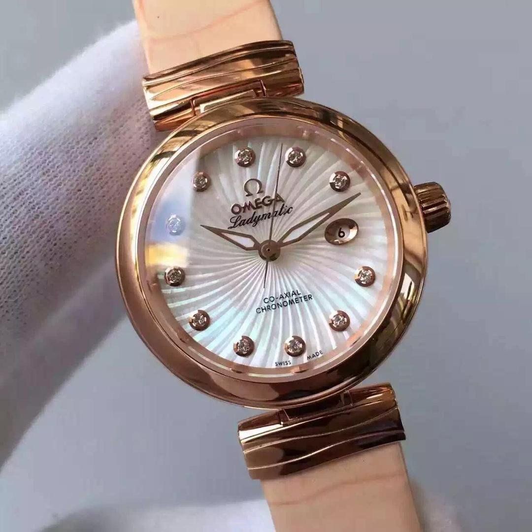 【V6 Factory  Perfect  High quality  Replica Watches 】OMEGA碟飞鸟巢系列425.62.34.20.55.004女士 wrist watches  / M290
